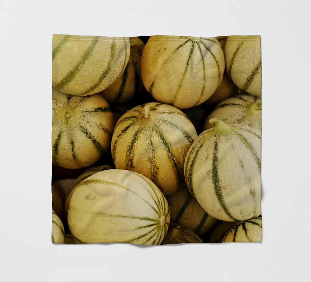 Honig - Melonen in languedoc-roussillon (Frankreich) Fleecedecke von Simon Koy