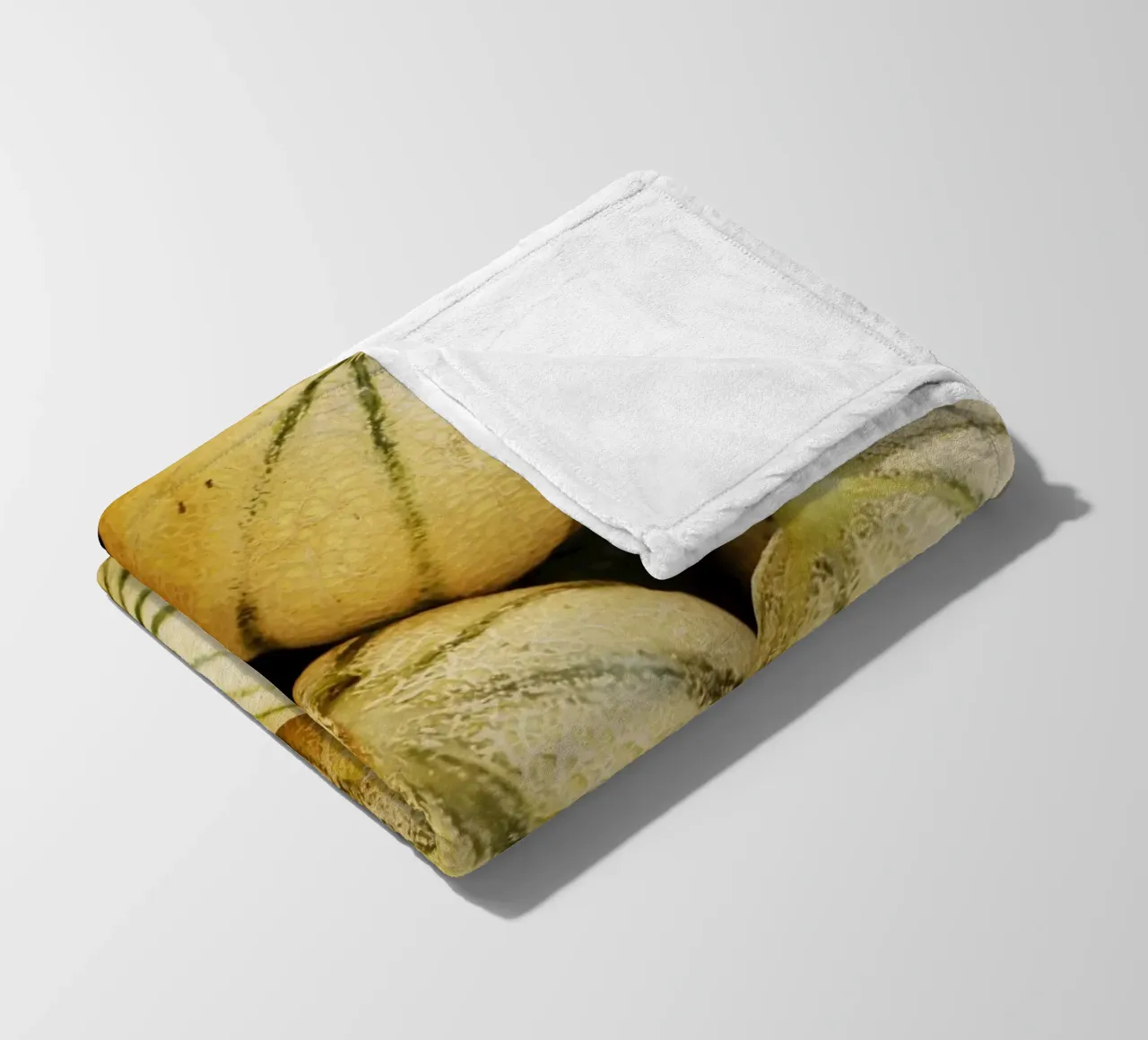 Honig - Melonen in languedoc-roussillon (Frankreich) Fleecedecke von Simon Koy