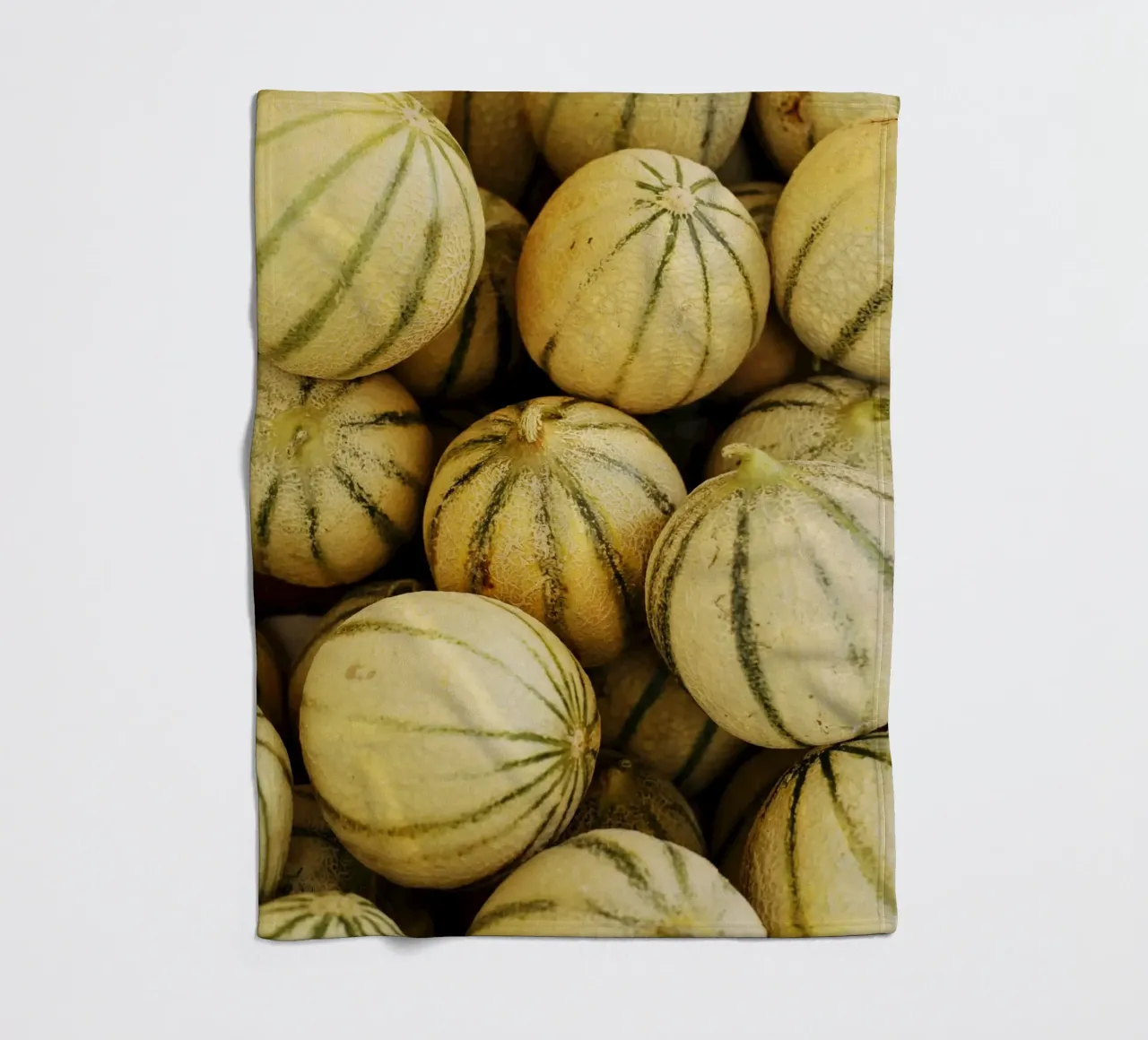 Honig - Melonen in languedoc-roussillon (Frankreich) Fleecedecke von Simon Koy
