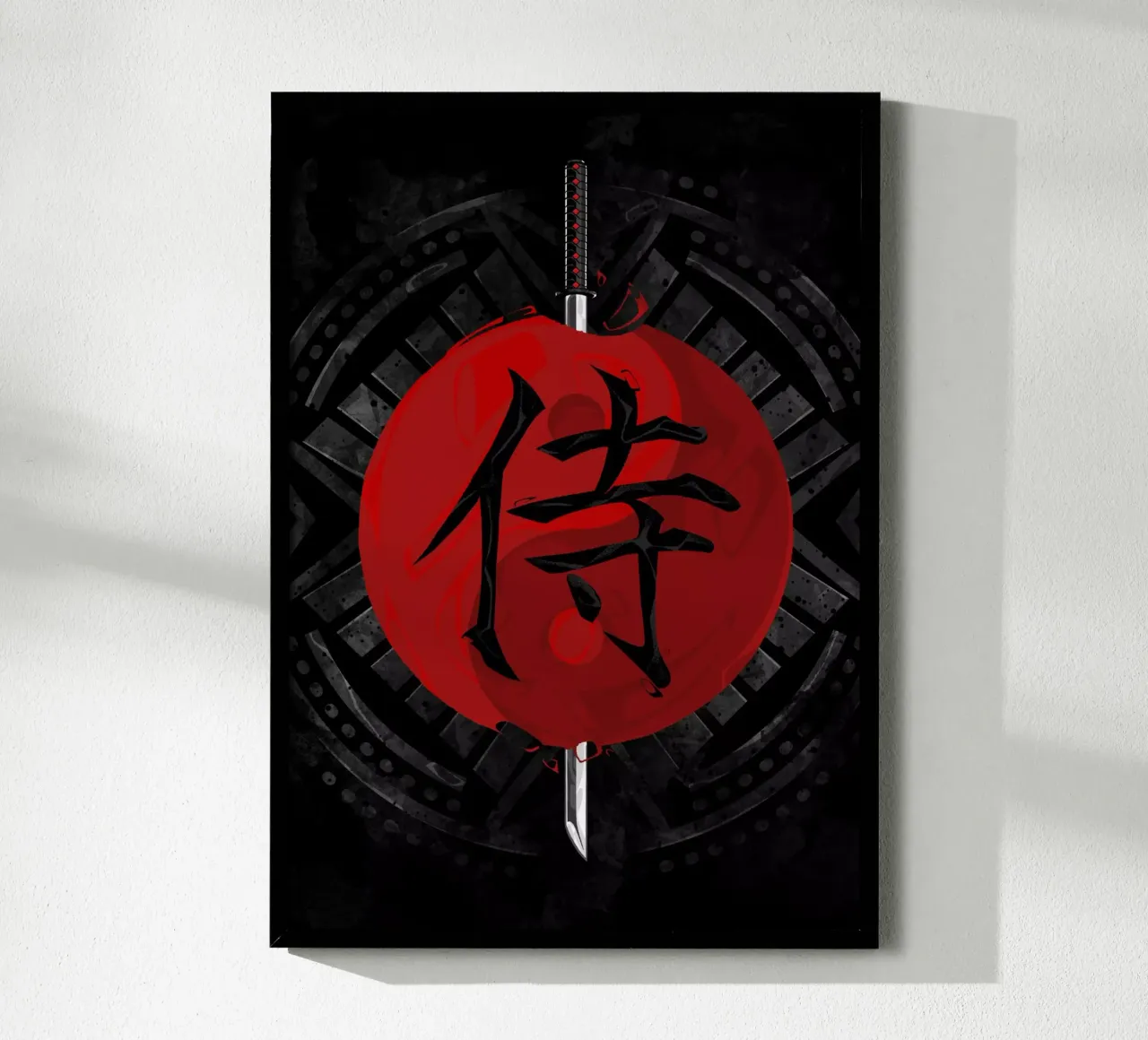 Samurai Yin Yang carta hahnemühle da nabakumov