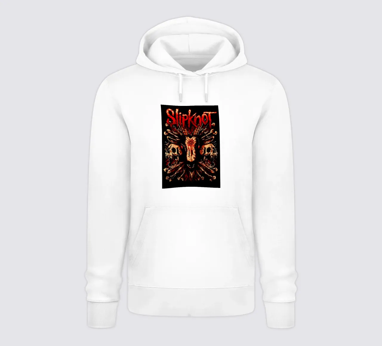 Skull And Goat Slipknot Poster felpa con cappuccio da TEMONSEOL
