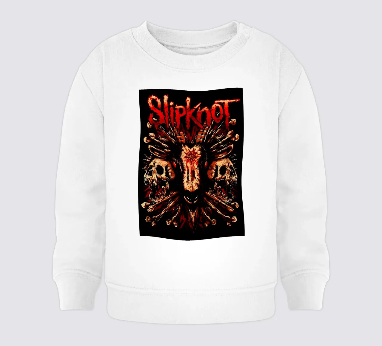 Skull And Goat Slipknot Poster felpa neonato da TEMONSEOL
