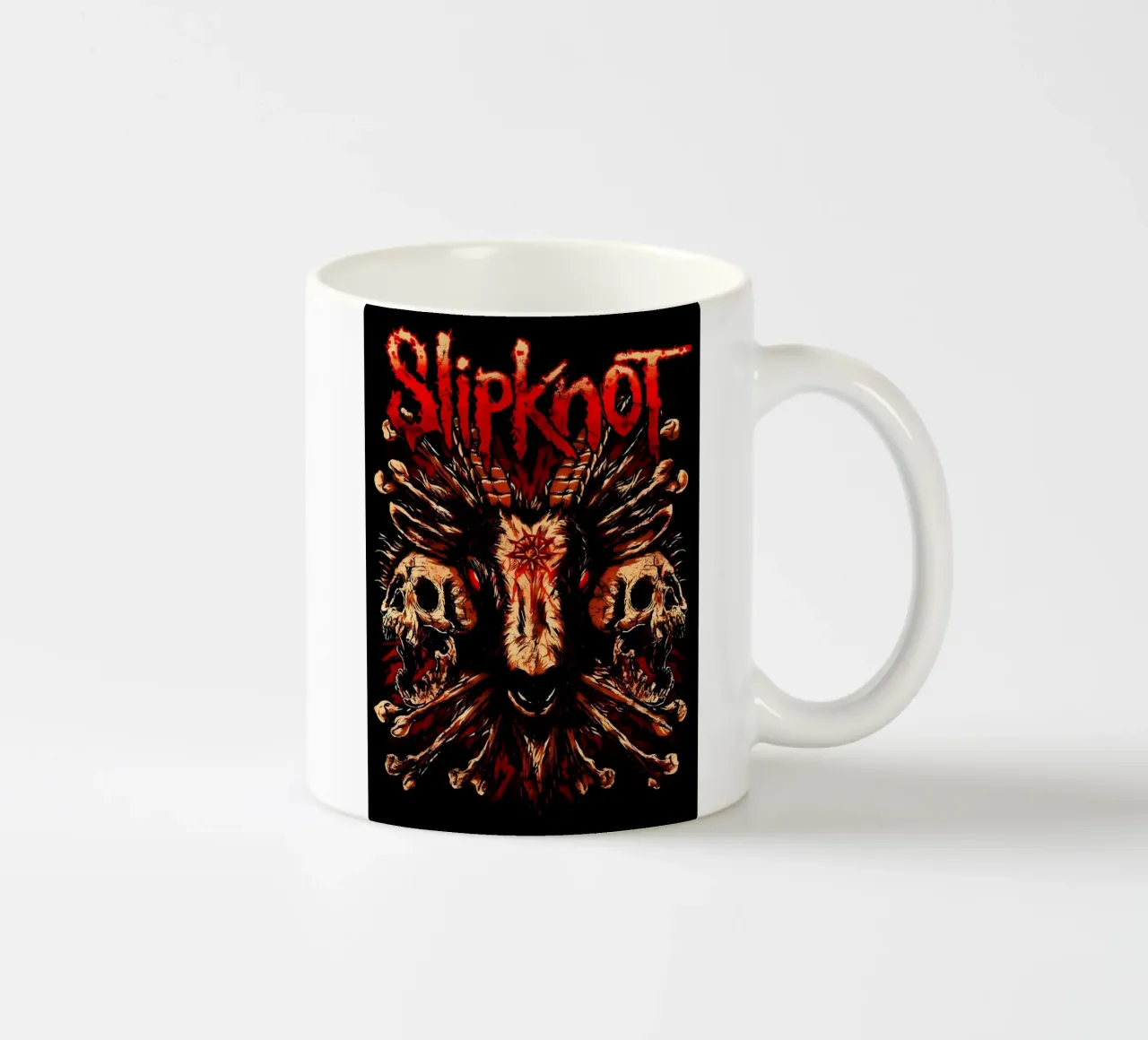 Skull And Goat Slipknot Poster tazza in ceramica da TEMONSEOL