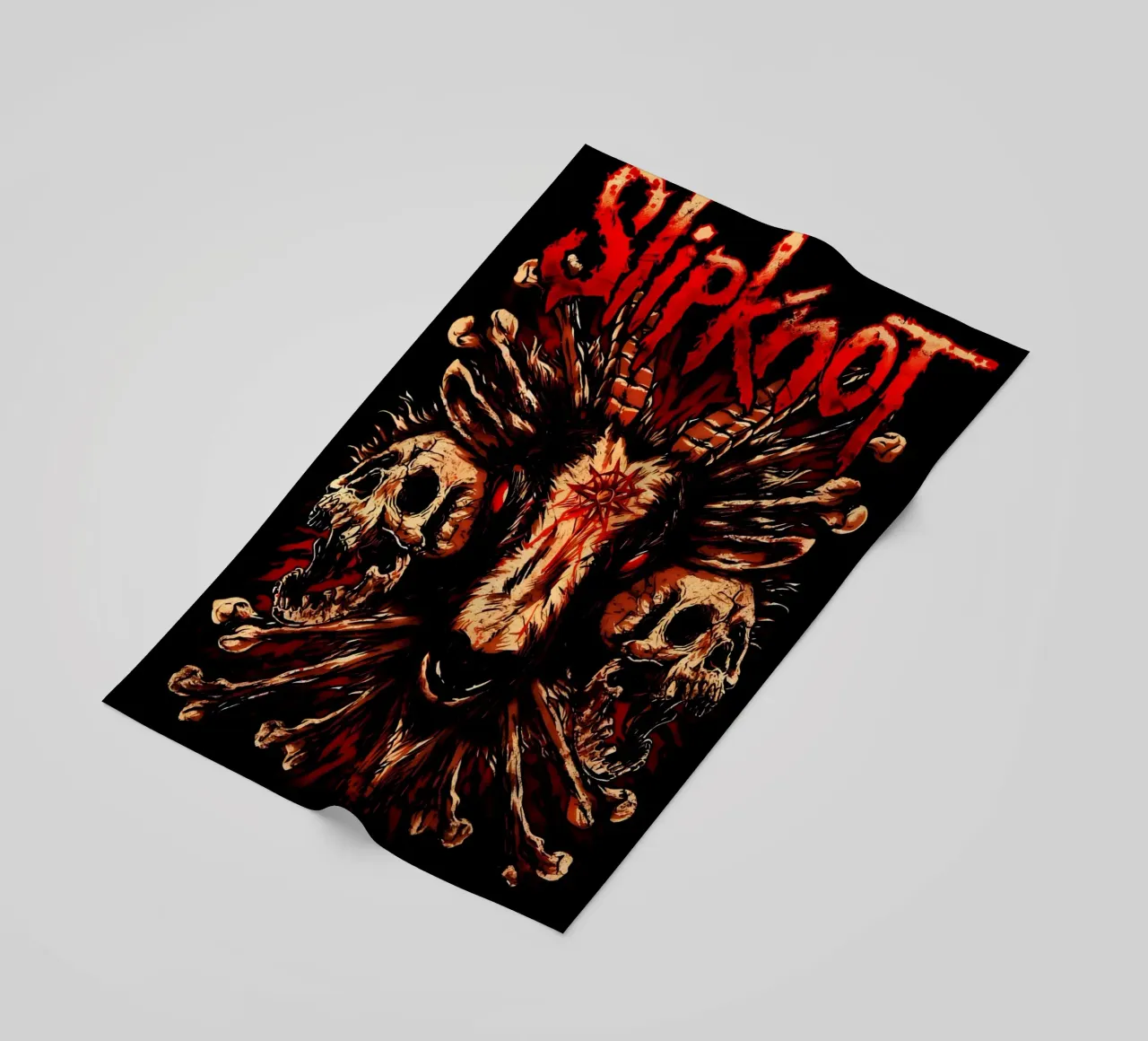 Skull And Goat Slipknot Poster telo mare da TEMONSEOL