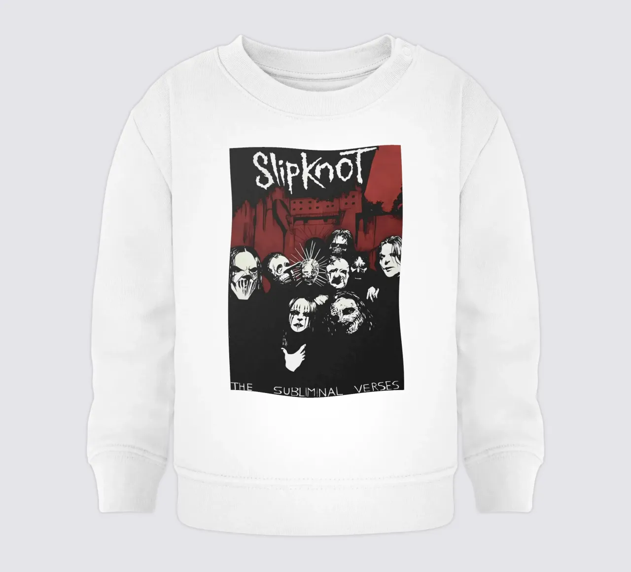 The Subliminal Verses Slipknot Stlye Poster felpa neonato da TEMONSEOL