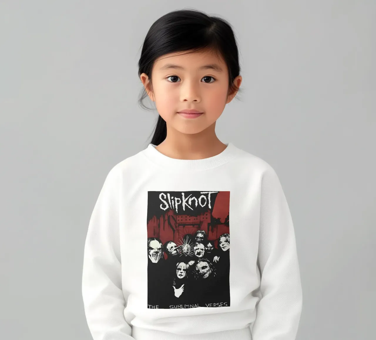 The Subliminal Verses Slipknot Stlye Poster felpa bambino da TEMONSEOL