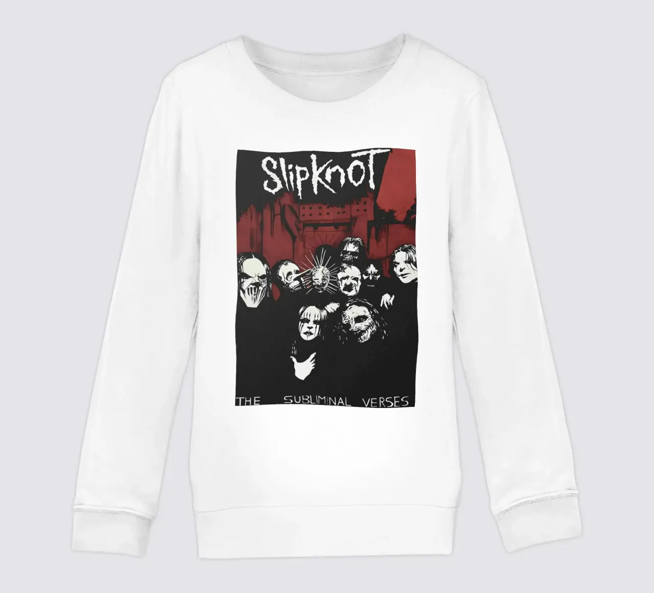 The Subliminal Verses Slipknot Stlye Poster felpa bambino da TEMONSEOL