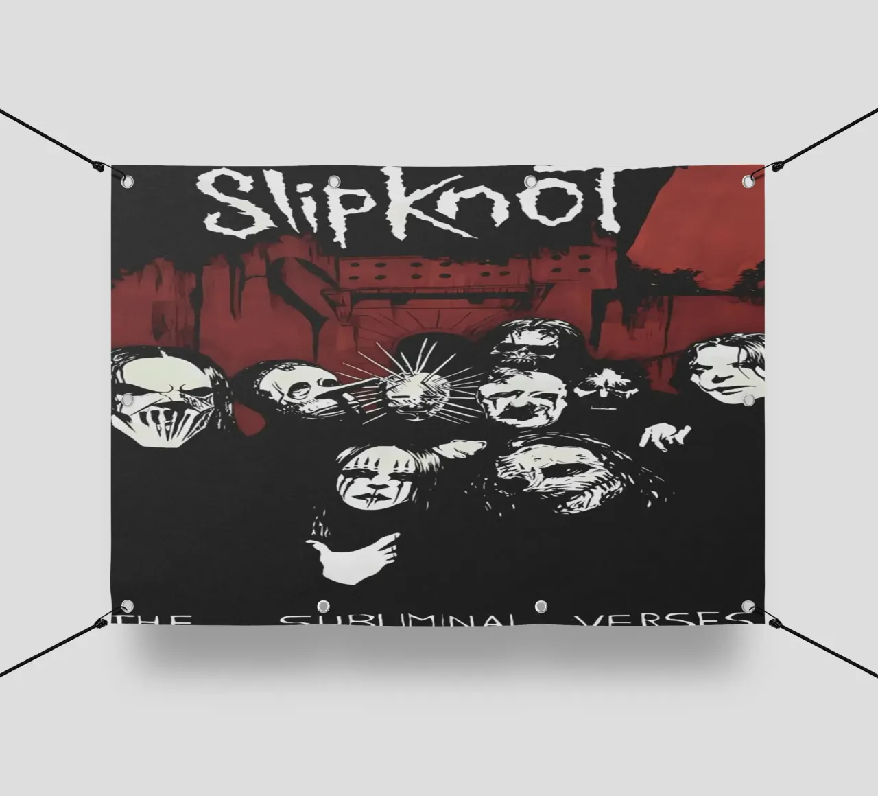 The Subliminal Verses Slipknot Stlye Poster telo in pvc da TEMONSEOL