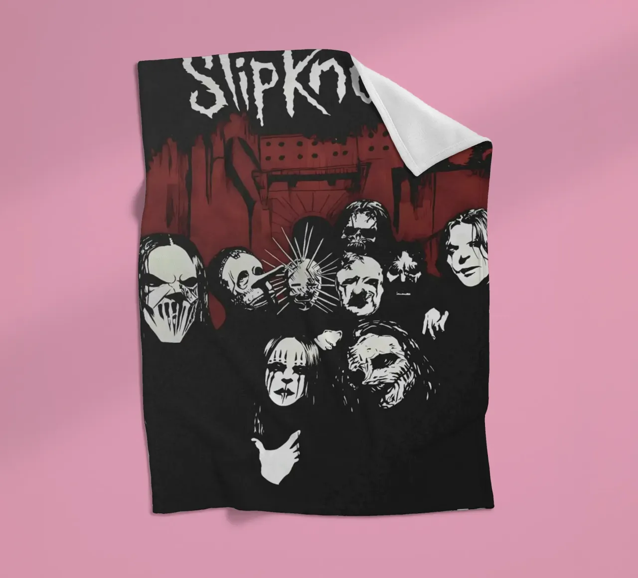 The Subliminal Verses Slipknot Stlye Poster coperta in pile da TEMONSEOL