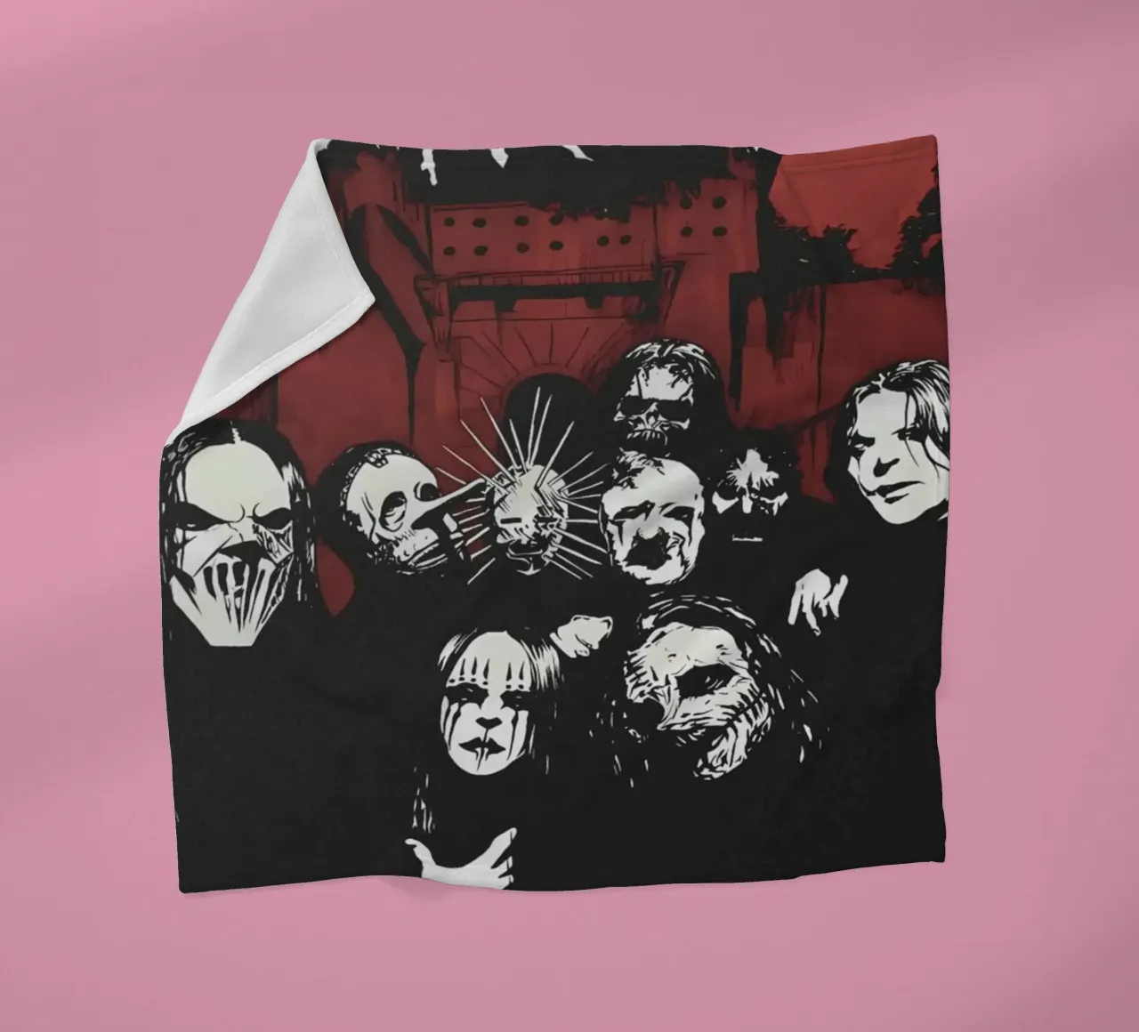 The Subliminal Verses Slipknot Stlye Poster coperta in pile da TEMONSEOL