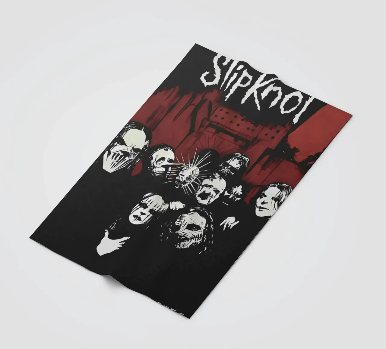 The Subliminal Verses Slipknot Stlye Poster coperta in pile da TEMONSEOL