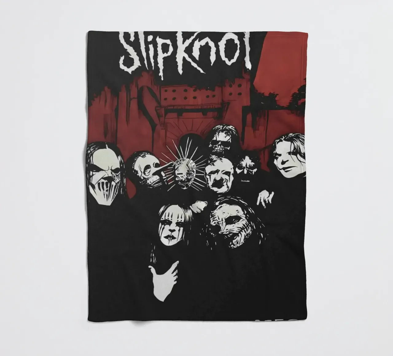 The Subliminal Verses Slipknot Stlye Poster coperta in pile da TEMONSEOL