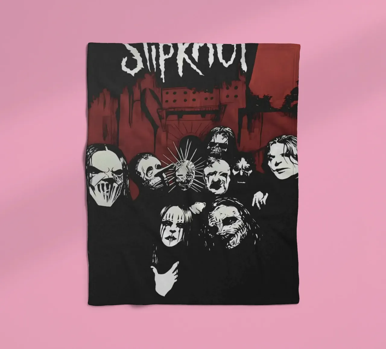 The Subliminal Verses Slipknot Stlye Poster coperta in pile da TEMONSEOL
