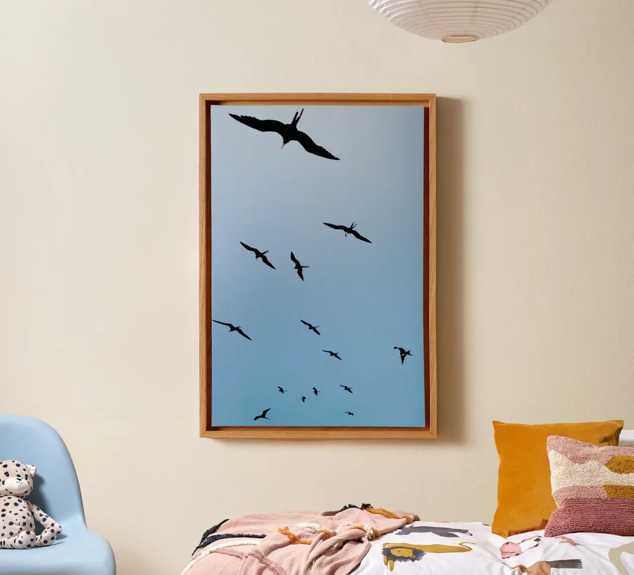 Les mouettes au Pérou (Al Nuro) toile de fotokunst