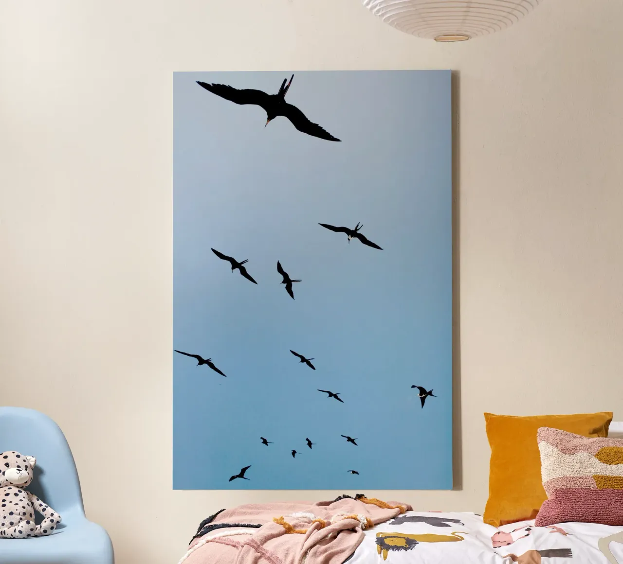 Les mouettes au Pérou (Al Nuro) toile de fotokunst