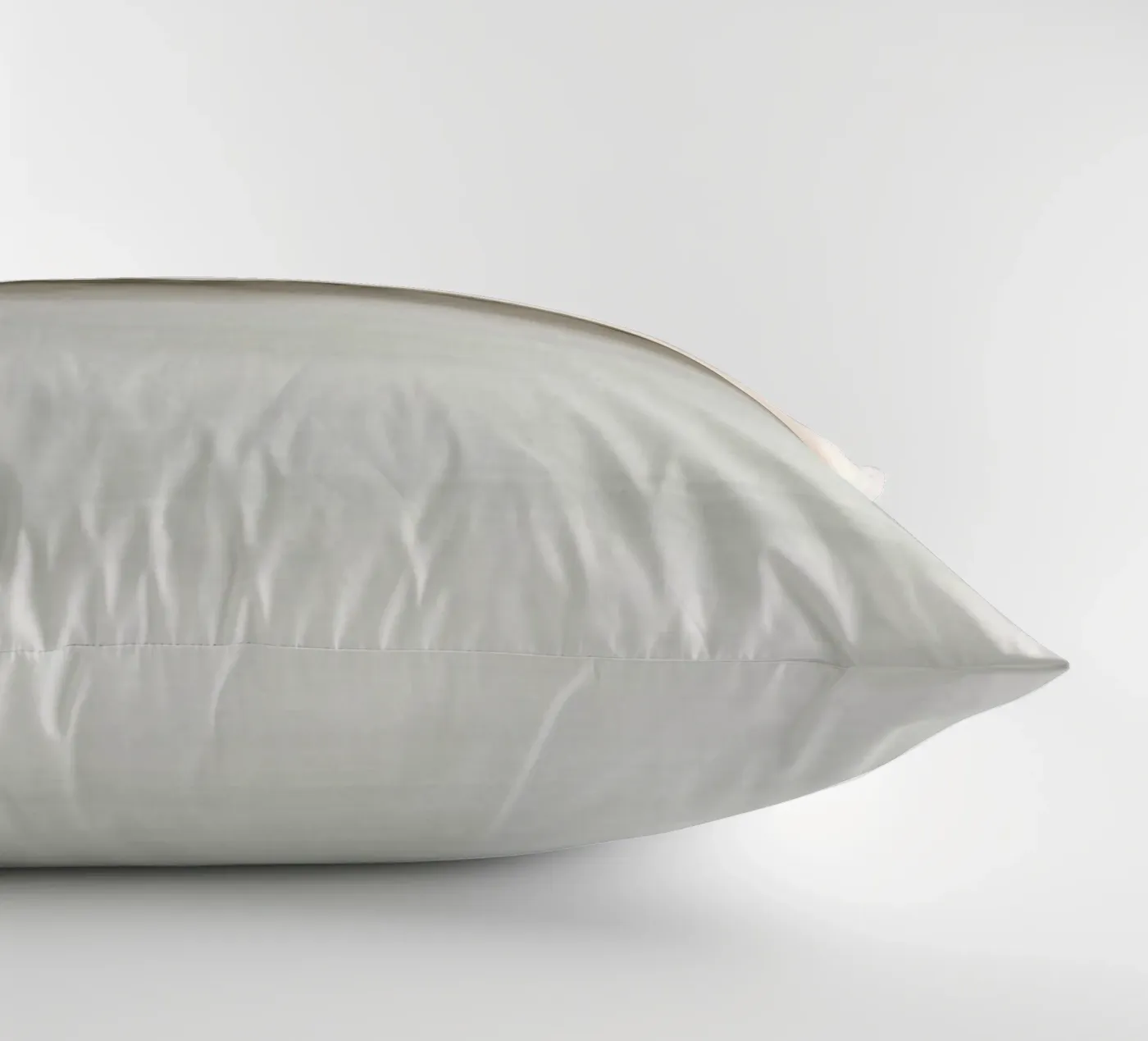 Minimalist landscape in soft earth tones kussen van NouveauPrints