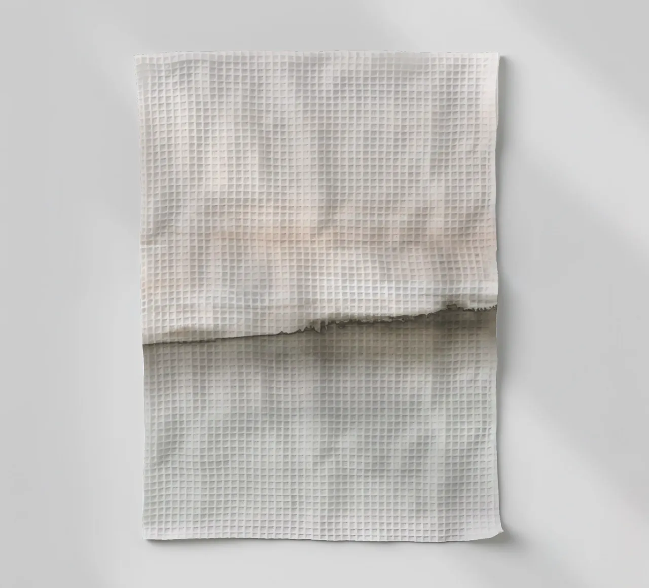 Paysage minimaliste dans des tons de terre doux torchon de NouveauPrints