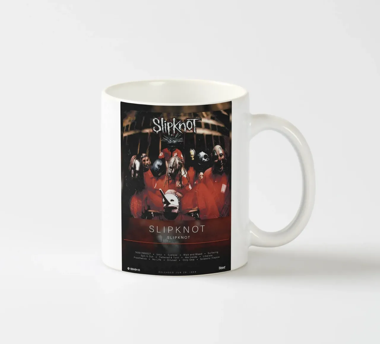 Minimalist Album Slipknot Concert tazza in ceramica da TEMONSEOL