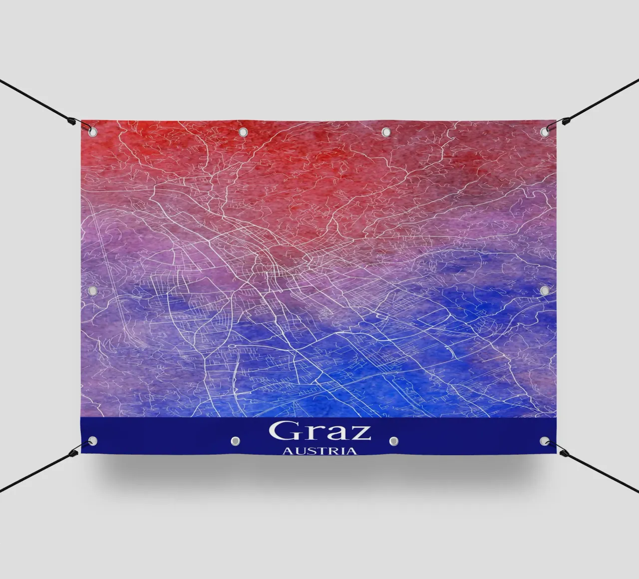 Graz AUSTRIA telo in pvc da WorldPrint