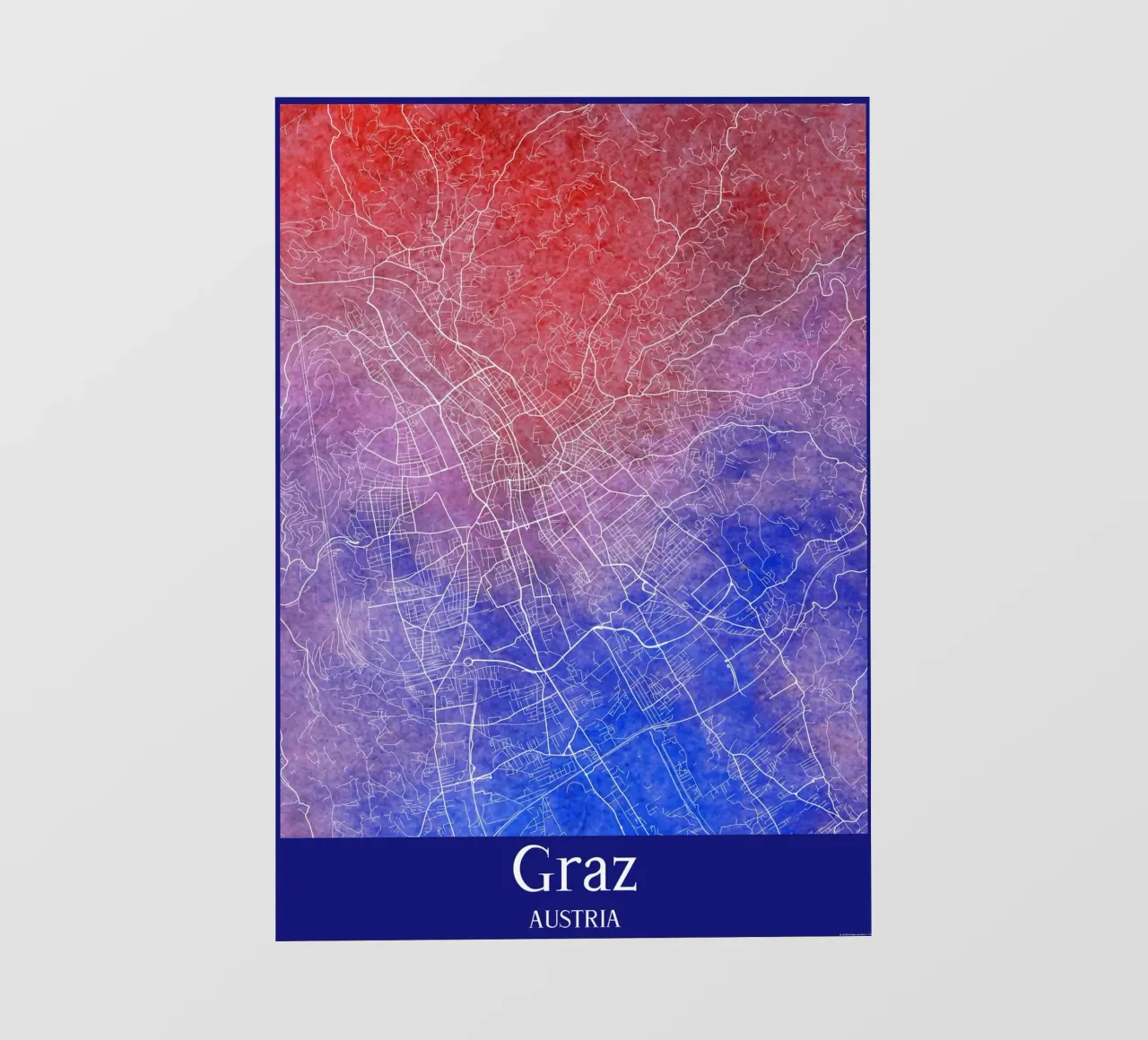 Graz AUSTRIA telo in pvc da WorldPrint