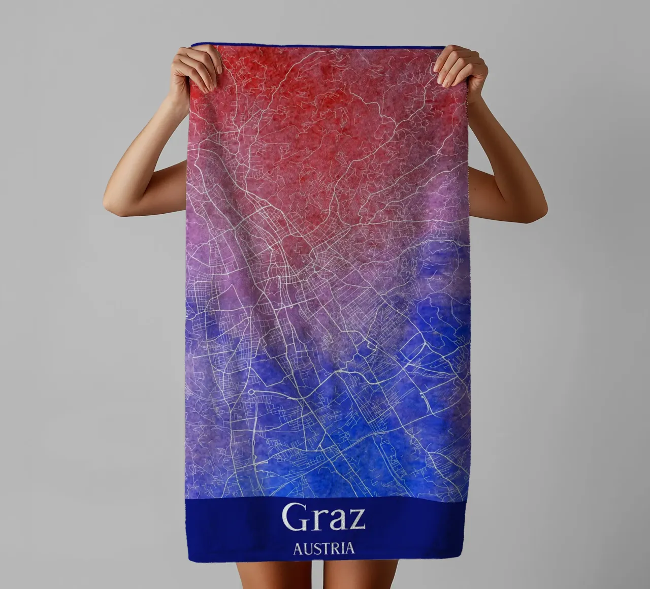 Graz AUSTRIA asciugamano da bagno da WorldPrint