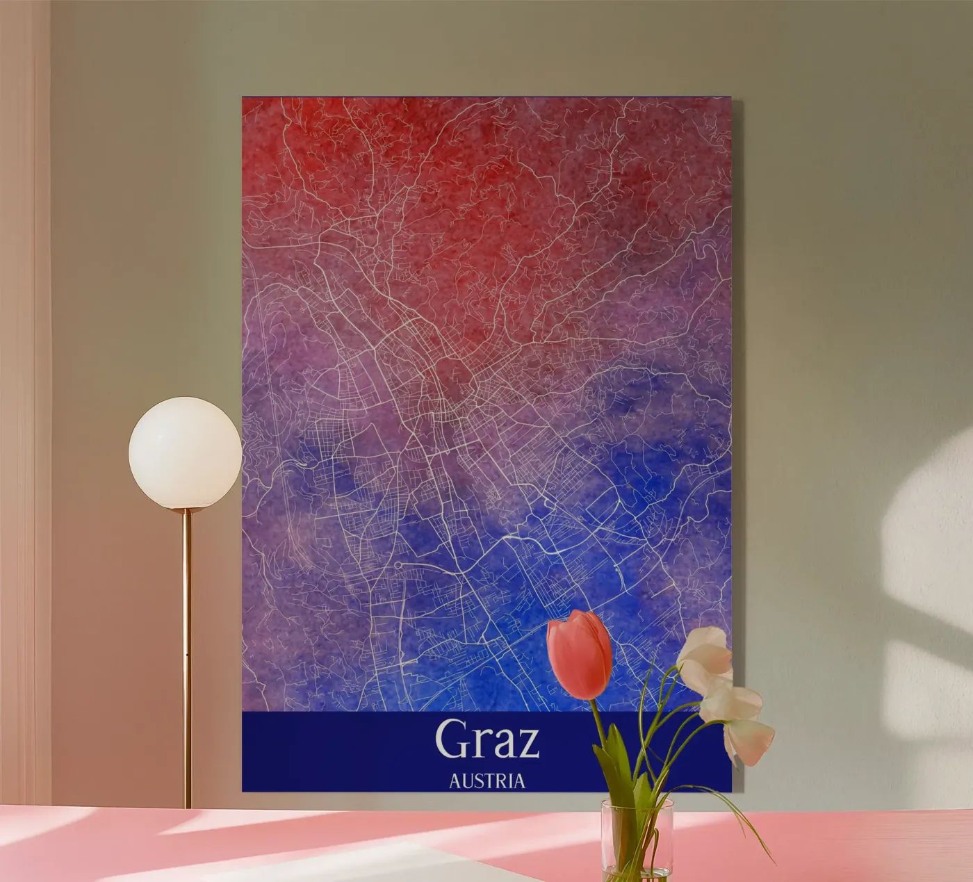 Graz AUSTRIA acryl van WorldPrint