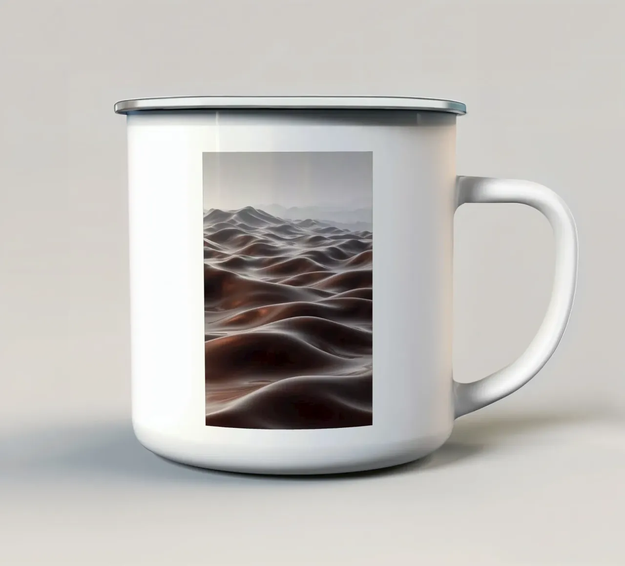 Un mare di bronzo liquido tazza in smalto da Artistic-shop