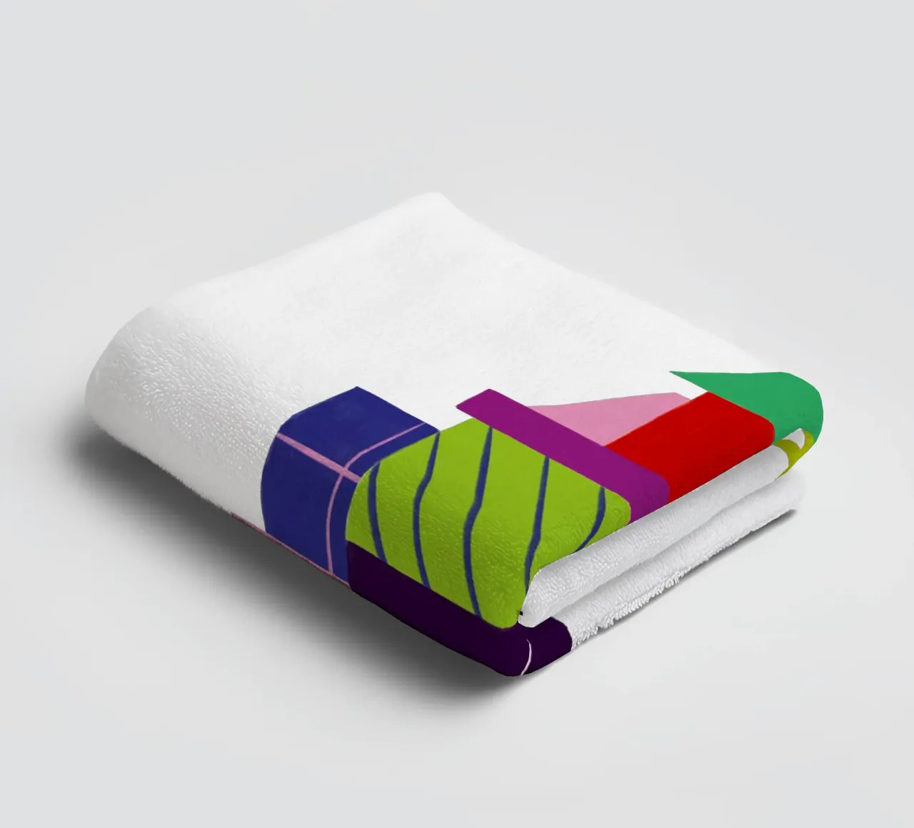 Geschenkebaum grafisch asciugamano da bagno da Sophie Augustin Illustration