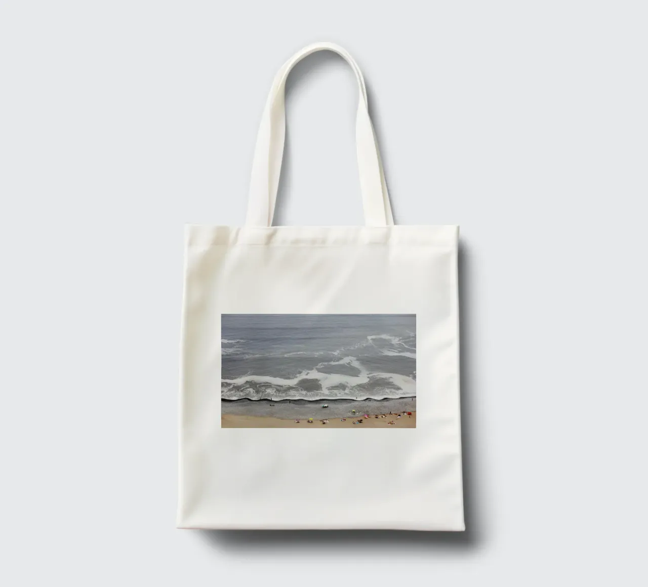 Spiaggia di Millaflorres - Lima (Perù) borsa in juta da Simon Koy