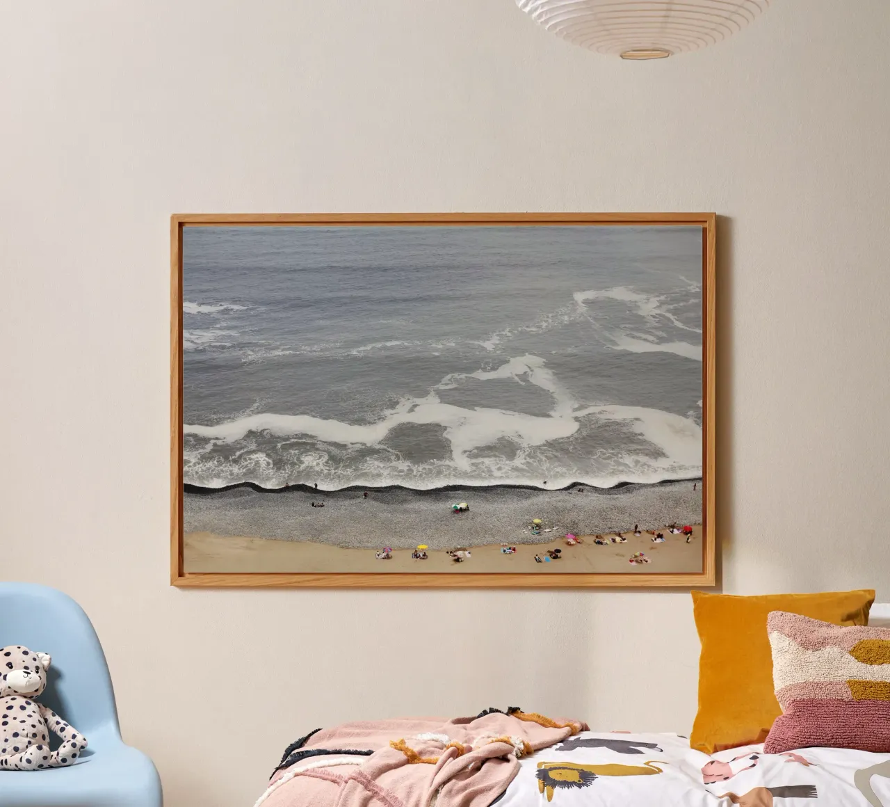 Spiaggia di Millaflorres - Lima (Perù) alluminio dibond da Simon Koy