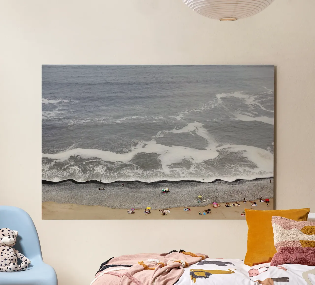 Spiaggia di Millaflorres - Lima (Perù) alluminio dibond da Simon Koy