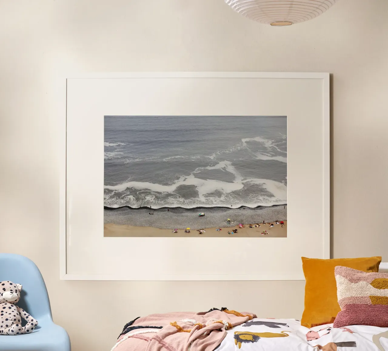 Spiaggia di Millaflorres - Lima (Perù) carta hahnemühle da Simon Koy