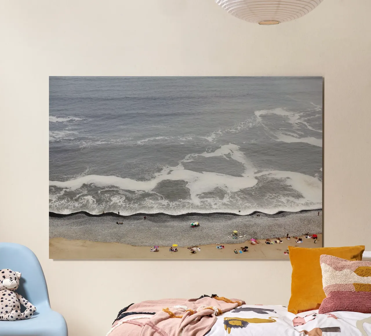 Spiaggia di Millaflorres - Lima (Perù) carta hahnemühle da Simon Koy