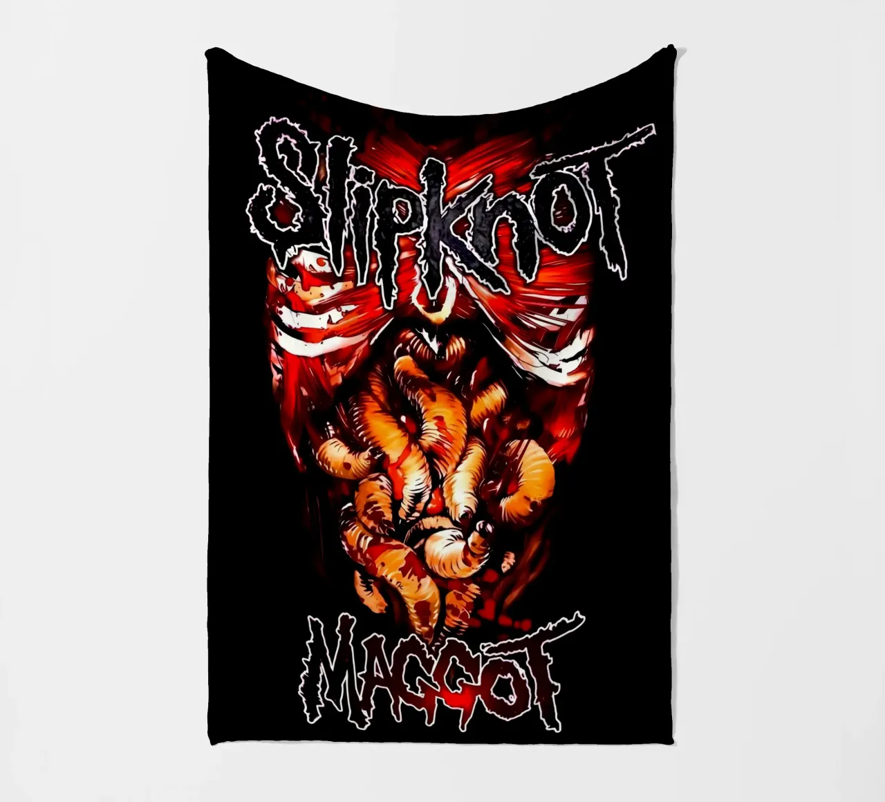 Maggot Version Slipknot Poster coperta in pile da TEMONSEOL