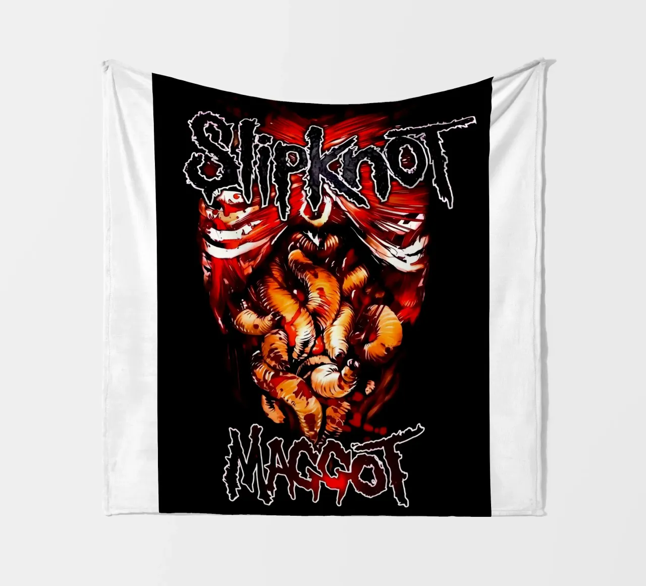 Maggot Version Slipknot Poster coperta in pile da TEMONSEOL