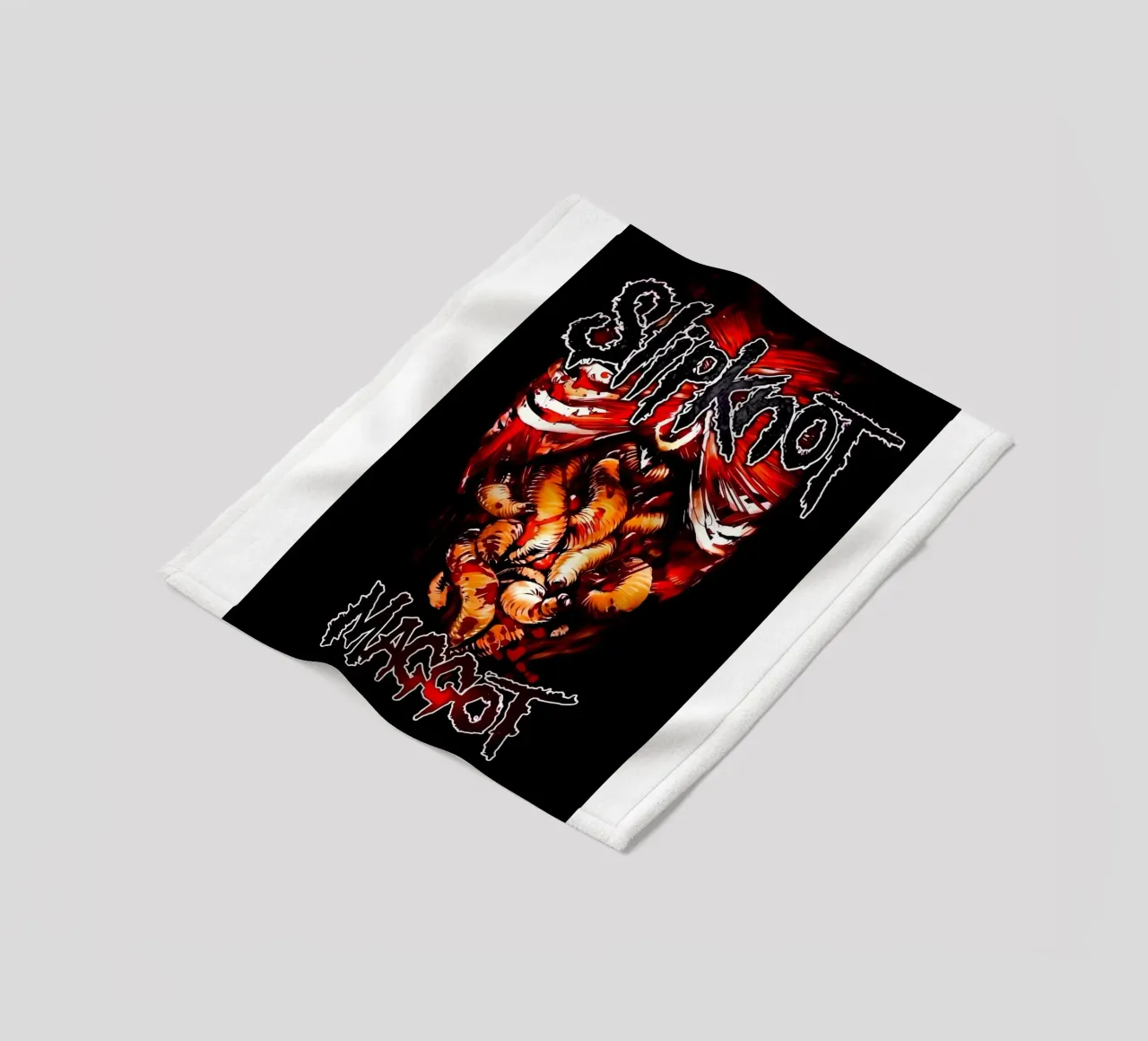 Maggot Version Slipknot Poster coperta in pile da TEMONSEOL