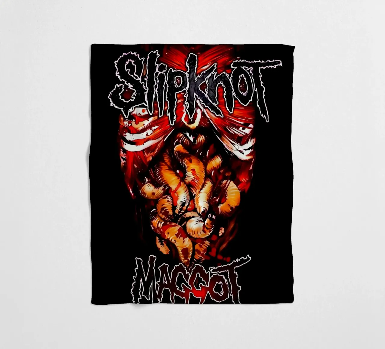 Maggot Version Slipknot Poster coperta in pile da TEMONSEOL