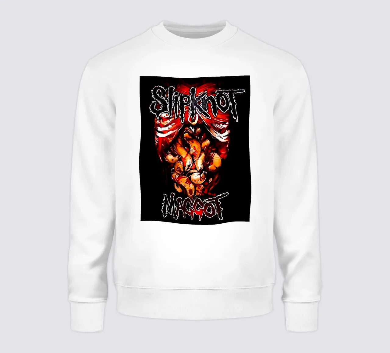 Maggot Version Slipknot Poster felpa da TEMONSEOL