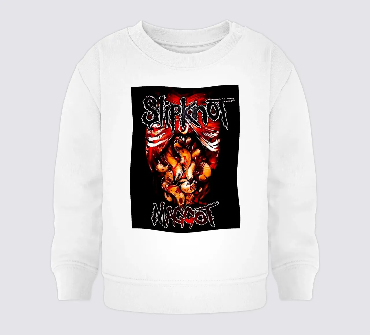 Maggot Version Slipknot Poster felpa neonato da TEMONSEOL
