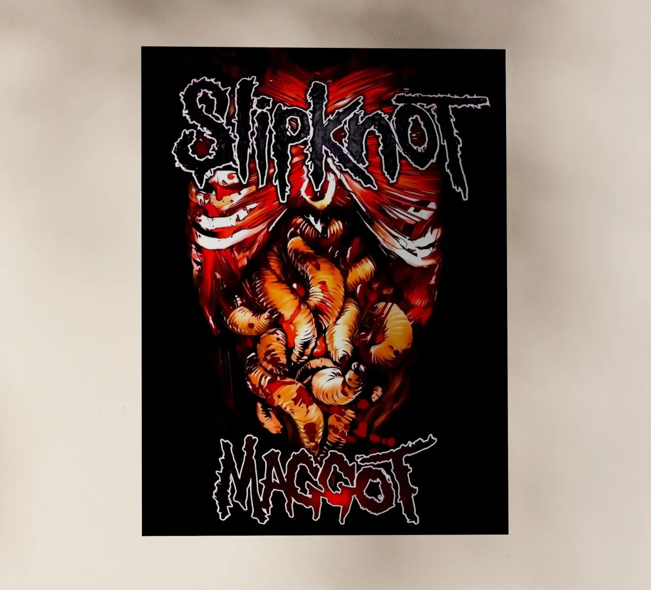 Maggot Version Slipknot Poster pellicola backlit da TEMONSEOL