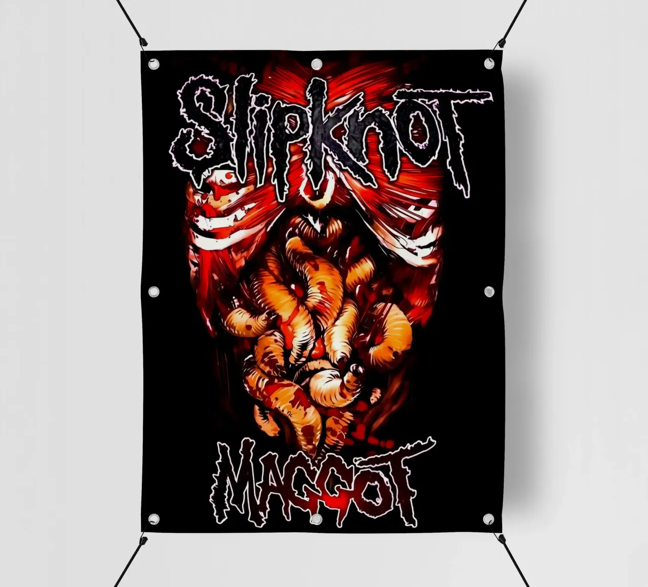 Maggot Version Slipknot Poster telo in pvc da TEMONSEOL
