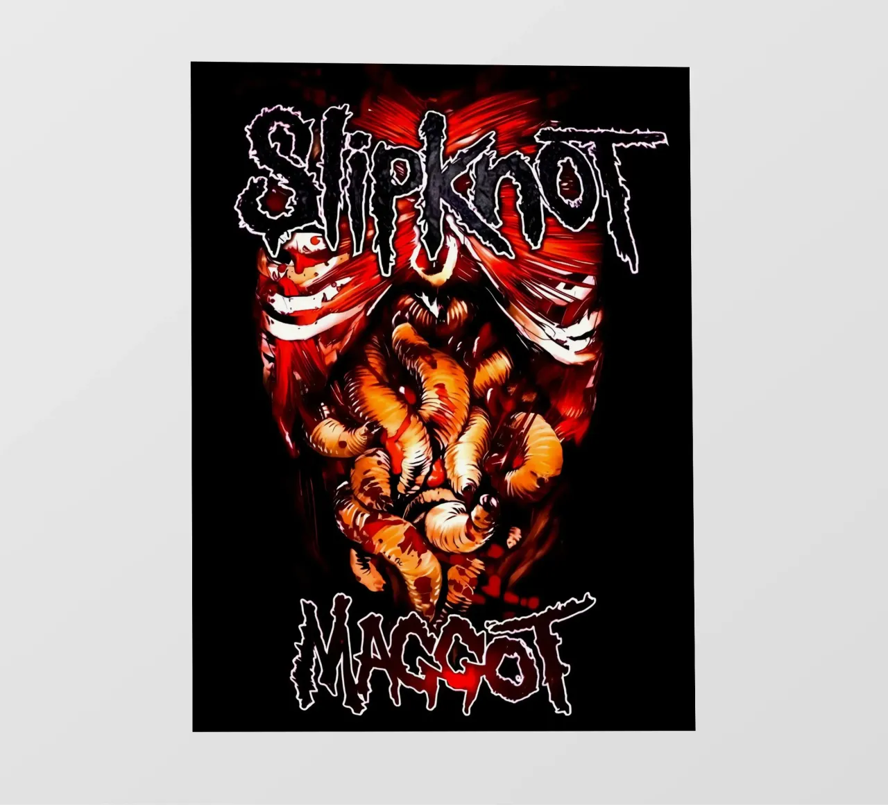 Maggot Version Slipknot Poster telo in pvc da TEMONSEOL