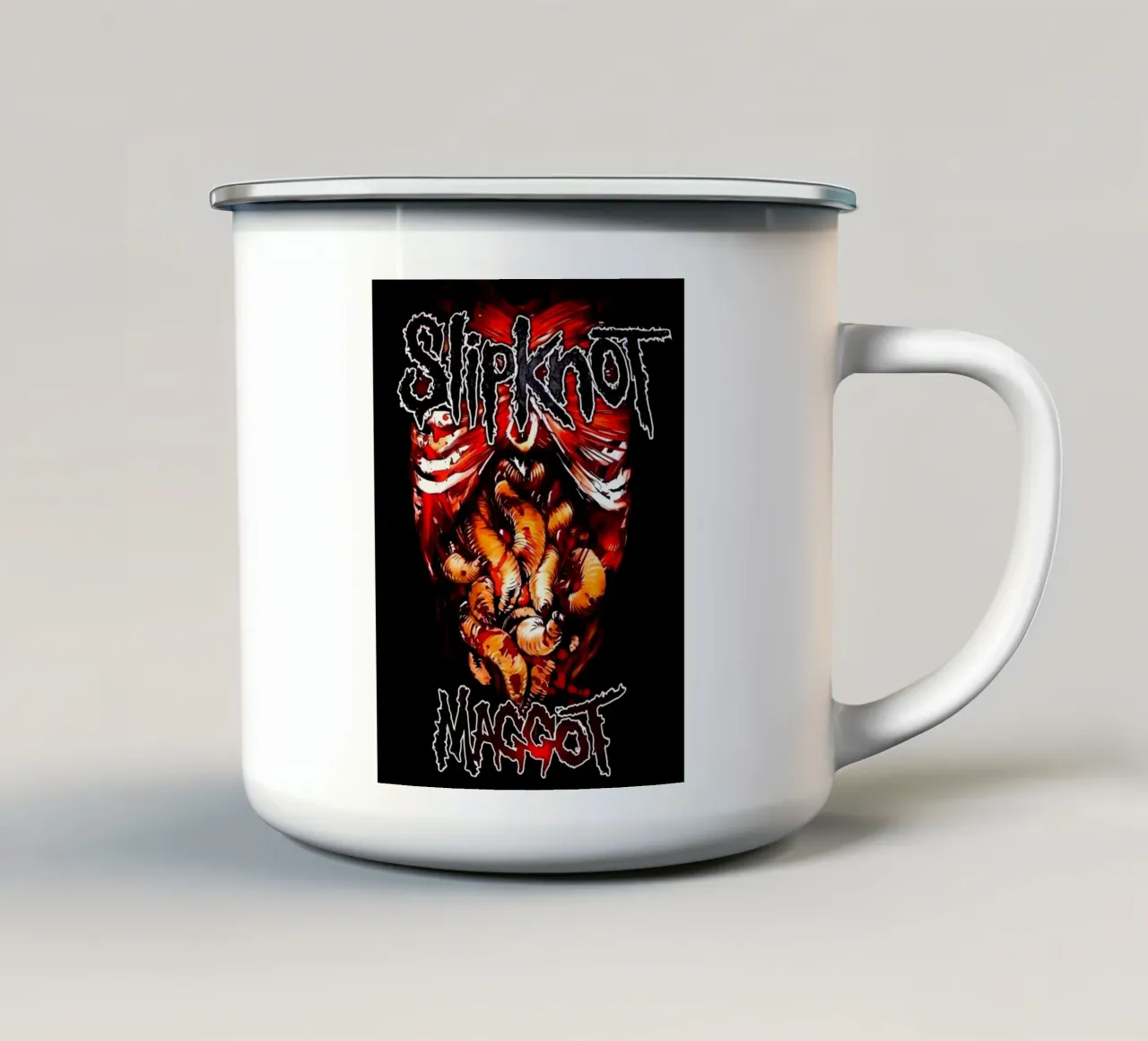 Maggot Version Slipknot Poster tazza in smalto da TEMONSEOL