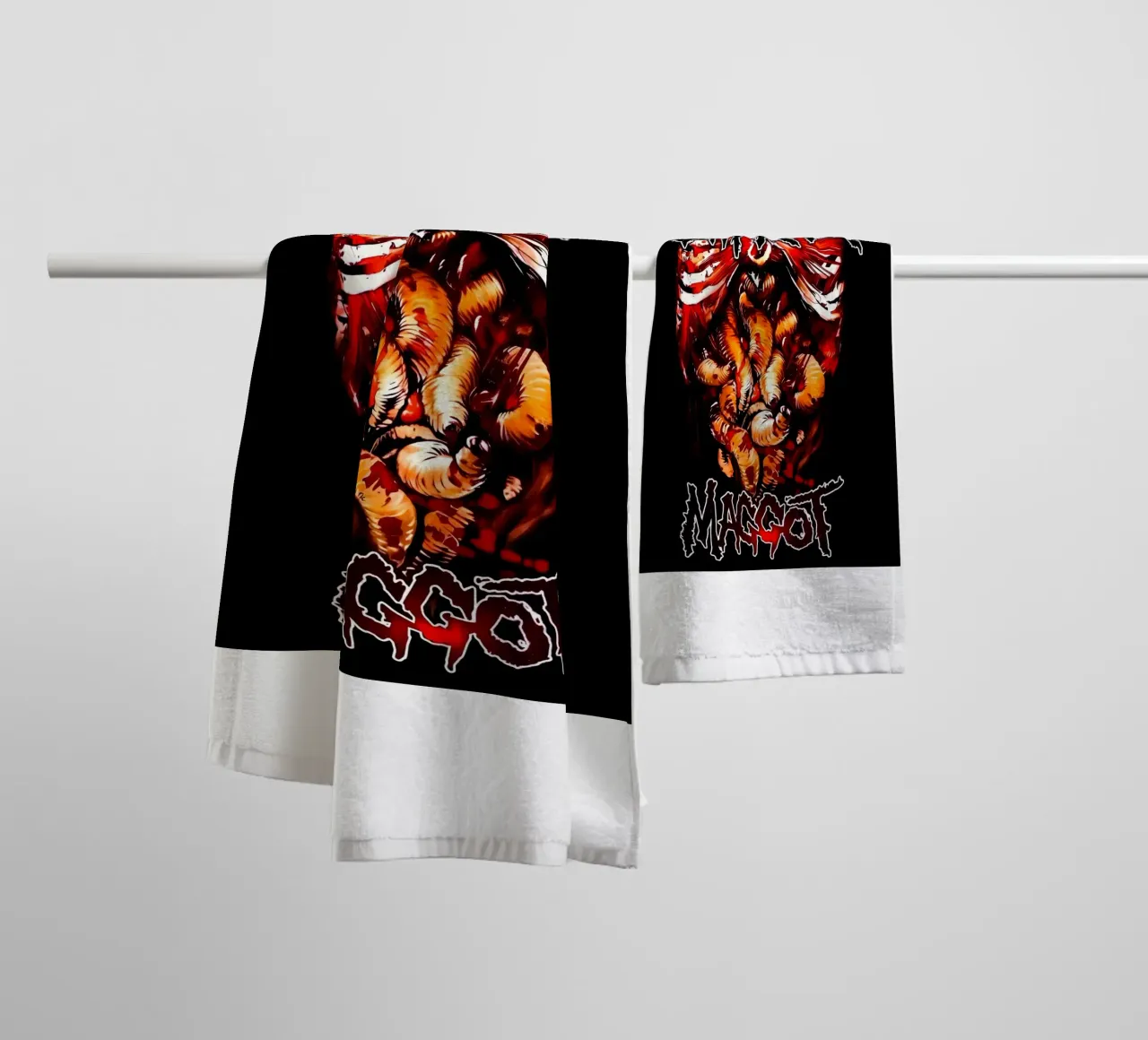 Maggot Version Slipknot Poster asciugamano da bagno da TEMONSEOL