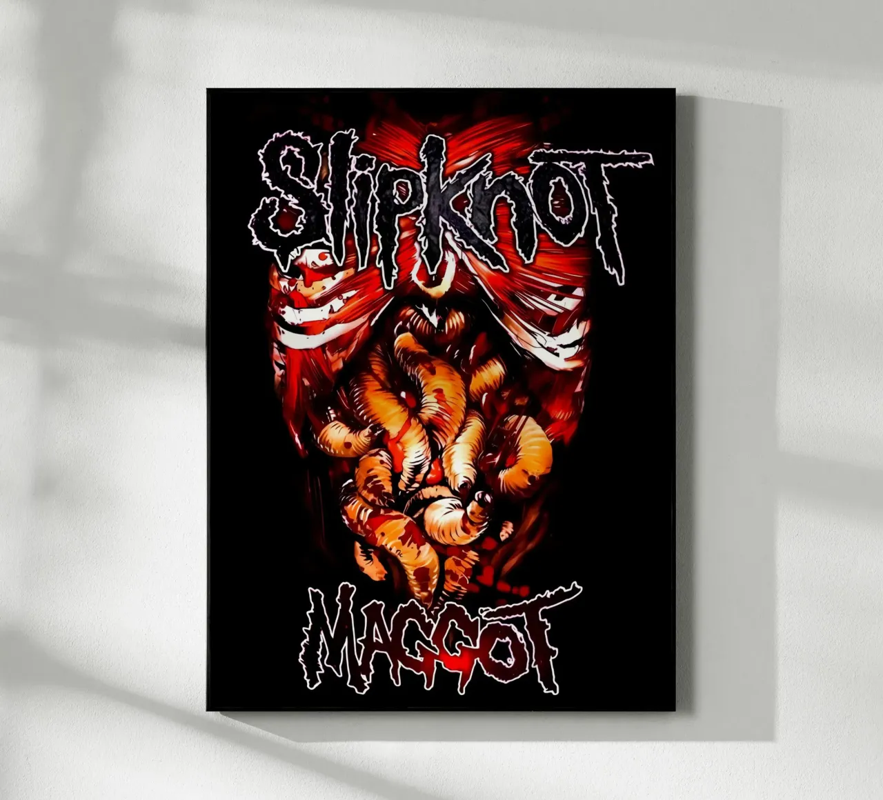 Maggot Version Slipknot Poster plexiglass da TEMONSEOL