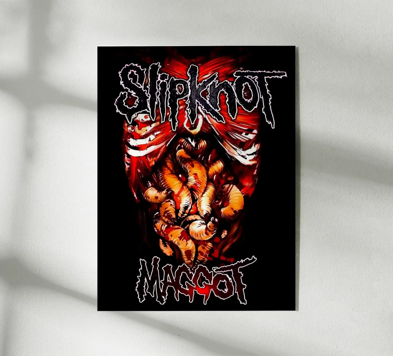 Maggot Version Slipknot Poster plexiglass da TEMONSEOL
