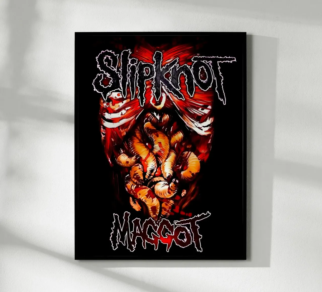 Maggot Version Slipknot Poster carta hahnemühle da TEMONSEOL