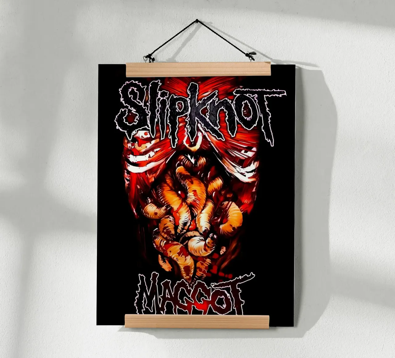 Maggot Version Slipknot Poster carta hahnemühle da TEMONSEOL