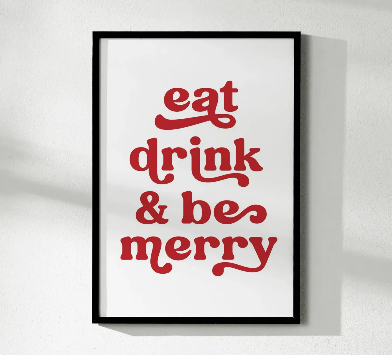 Eat drink and be merry carta hahnemühle da PinkCandyWalls