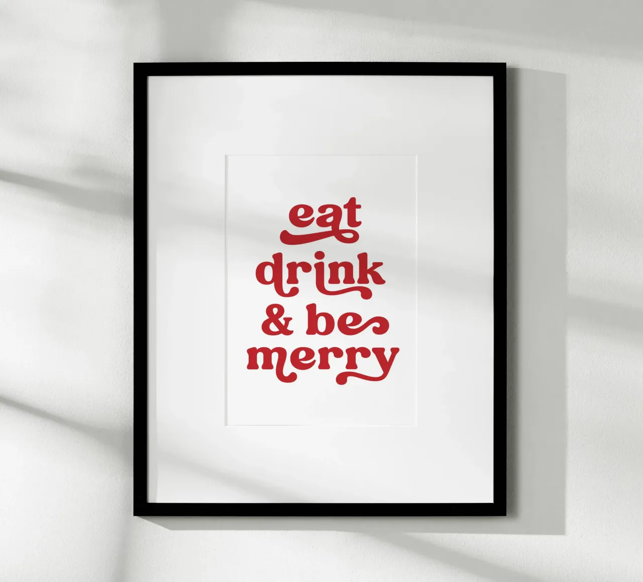 Eat drink and be merry carta hahnemühle da PinkCandyWalls